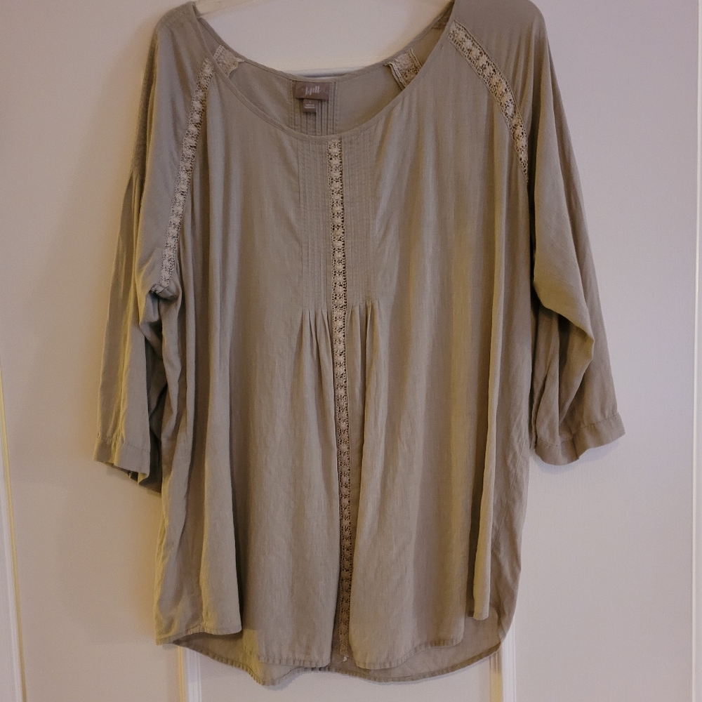 Vintage J Jill linen blouse